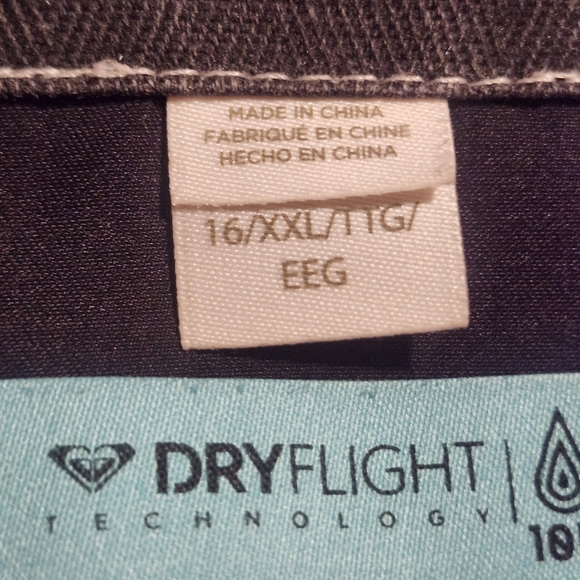 Roxy Multicolor Patterned Ski Jacket Size 16 XXL Girls EUC - Picture 5 of 7